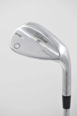 GolfRoots Titleist Vokey SM6 Tour Chrome M Grind 56 Degree Wedge Wedge Flex