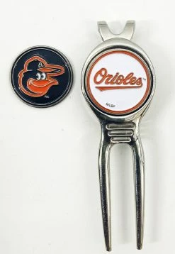 Golf Augusta Major League Baseball MLB Golf Divot Repair Tool Ballmark Silver PICK -SINGLE IRONS Shop mbltool335