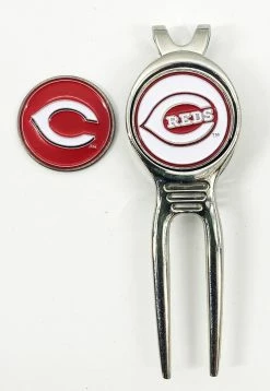 Golf Augusta Major League Baseball MLB Golf Divot Repair Tool Ballmark Silver PICK -SINGLE IRONS Shop mbltool338