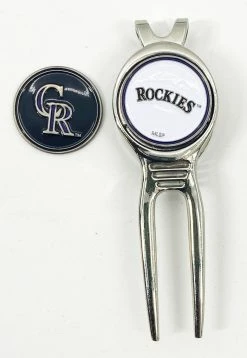 Golf Augusta Major League Baseball MLB Golf Divot Repair Tool Ballmark Silver PICK -SINGLE IRONS Shop mbltool340