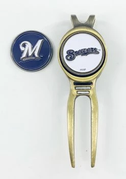 Team Golf MLB Golf Divot Repair Tool Bronze Beltclip W/ Ballmark PICK YOUR TEAM -SINGLE IRONS Shop mlb bronze541