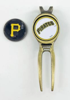 Team Golf MLB Golf Divot Repair Tool Bronze Beltclip W/ Ballmark PICK YOUR TEAM -SINGLE IRONS Shop mlb bronze551