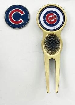 Team Golf MLB Golf Divot Repair Tool Bronze W/ Ballmark PICK YOUR TEAM -SINGLE IRONS Shop mlb tool bronze 692