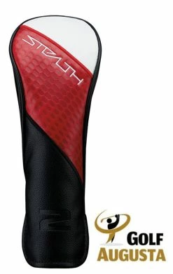 NEW 2023 TaylorMade Golf STEALTH 2 RESCUE Hybrid HEADCOVER Red Black Head Cover