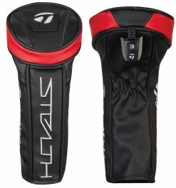 NEW 2022 TaylorMade Golf STEALTH FAIRWAY WOOD HEADCOVER Red Black Head Cover